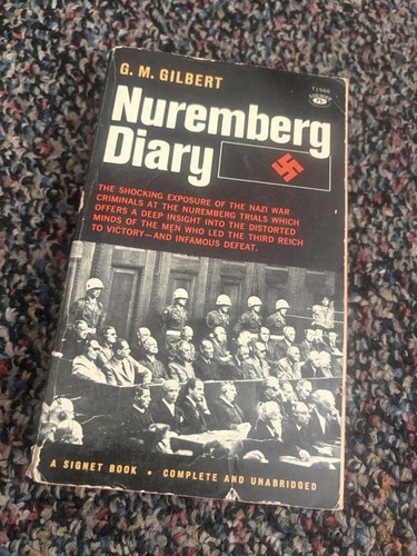 Nuremberg diary gilbert - g, m